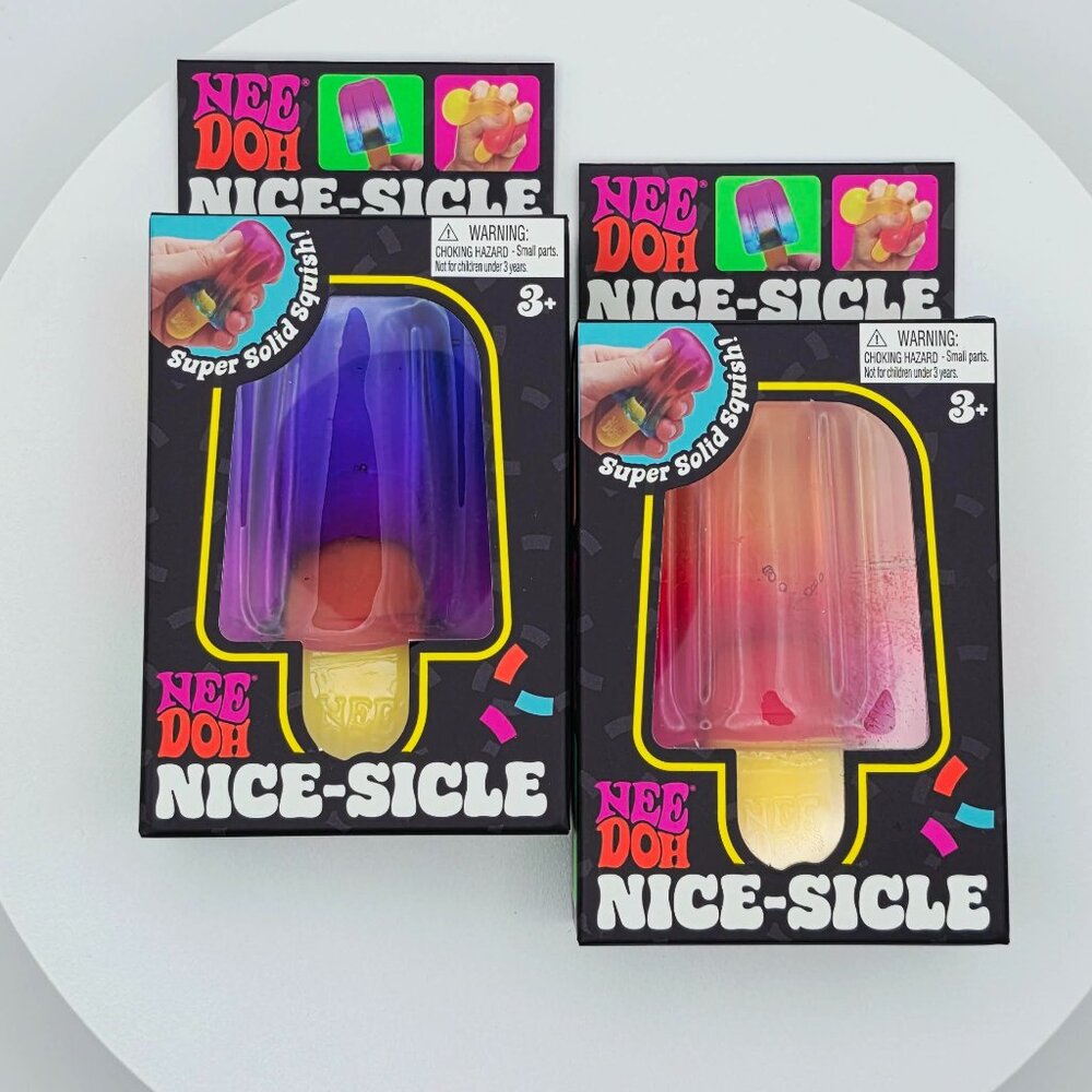Viral NeeDoh Nice-Sicle Sensory Fidget Toy – Squishy Stress Relief Toy-1pc